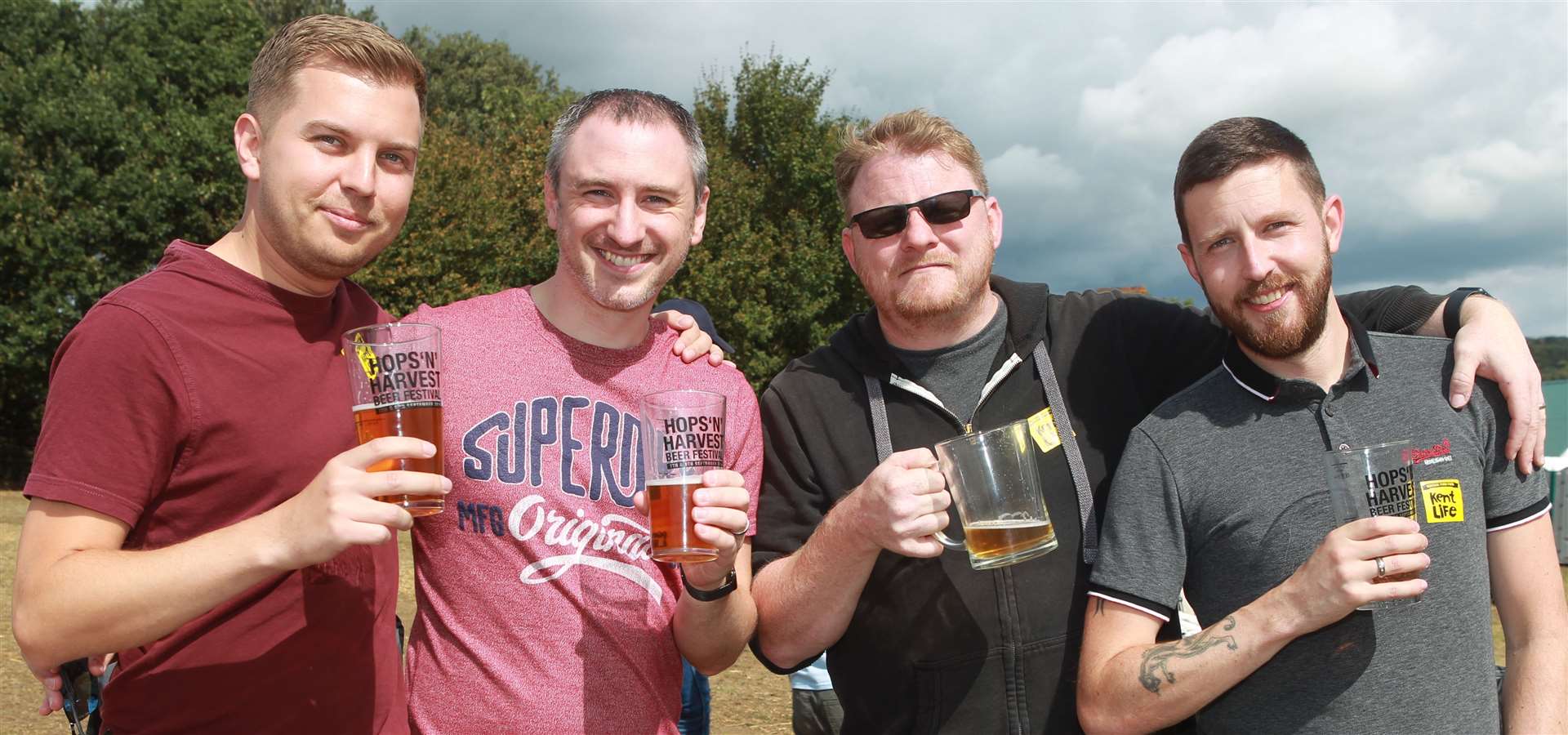Last year's Hops and Harvest Beer Festival at Kent Life Picture: John Westhrop