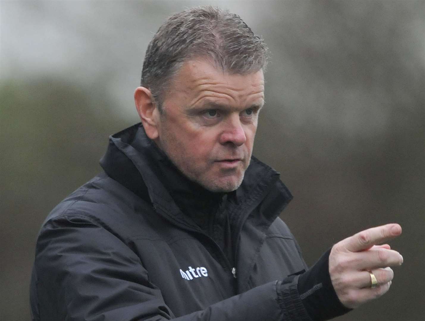 Ashford United manager Tommy Warrilow. Picture: Wayne McCabe