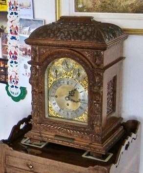 The stolen clock. Picture: Kent Police