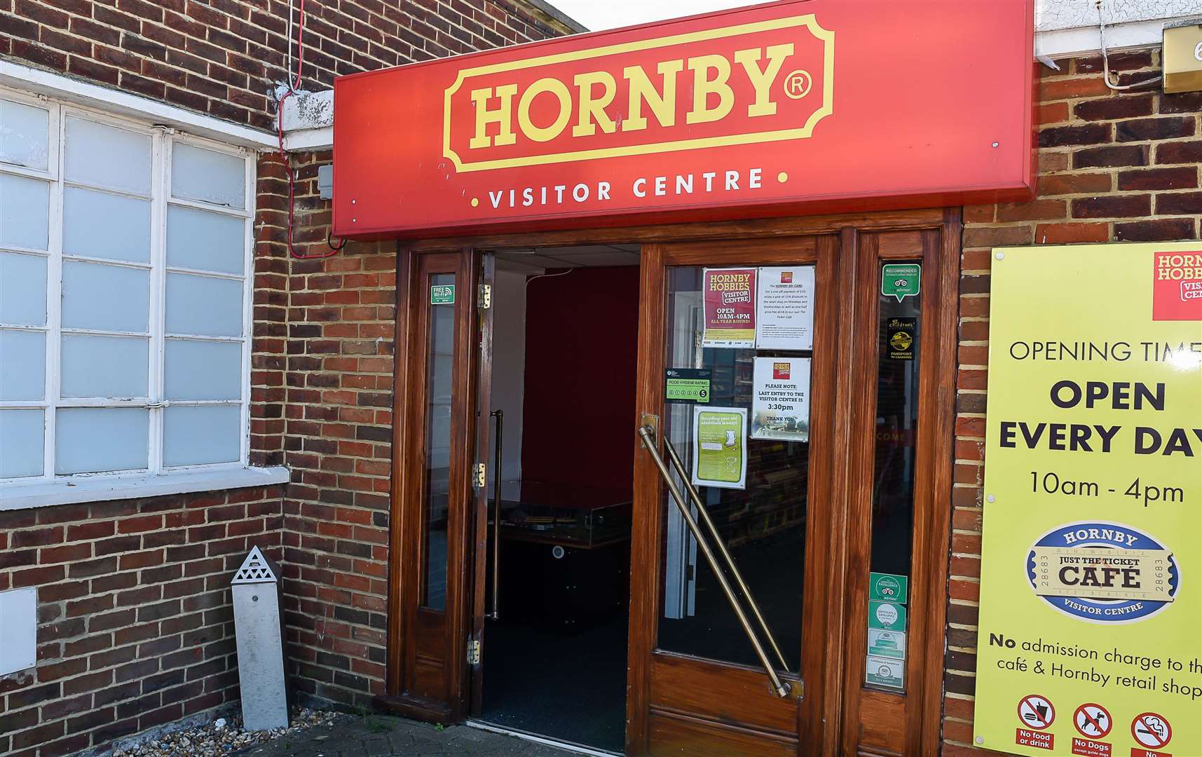 Hornby is based in Margate