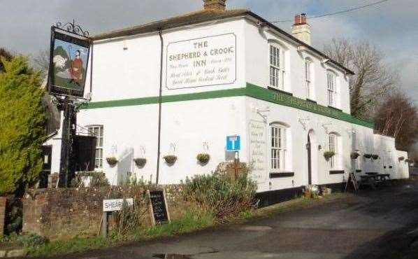 The Shepherd and Crook at Burmarsh is on the market for £525,000 (28437975)