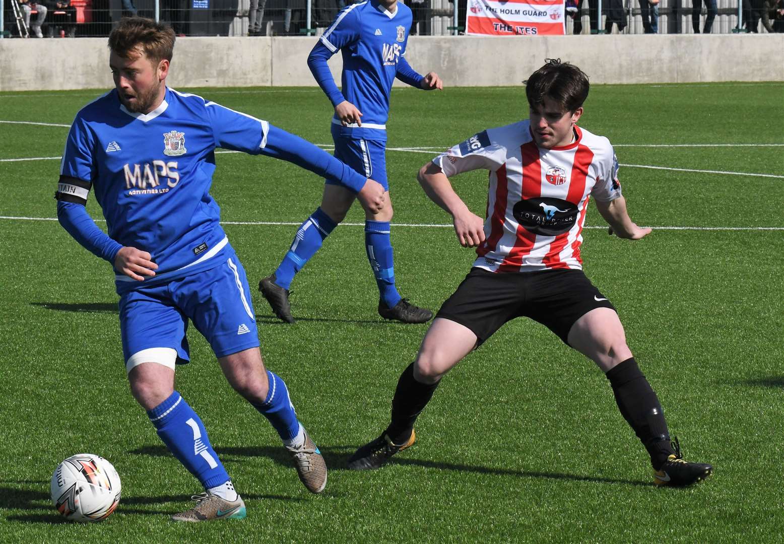 Deal's Macauley Murray on the ball. Picture: Marc Richards