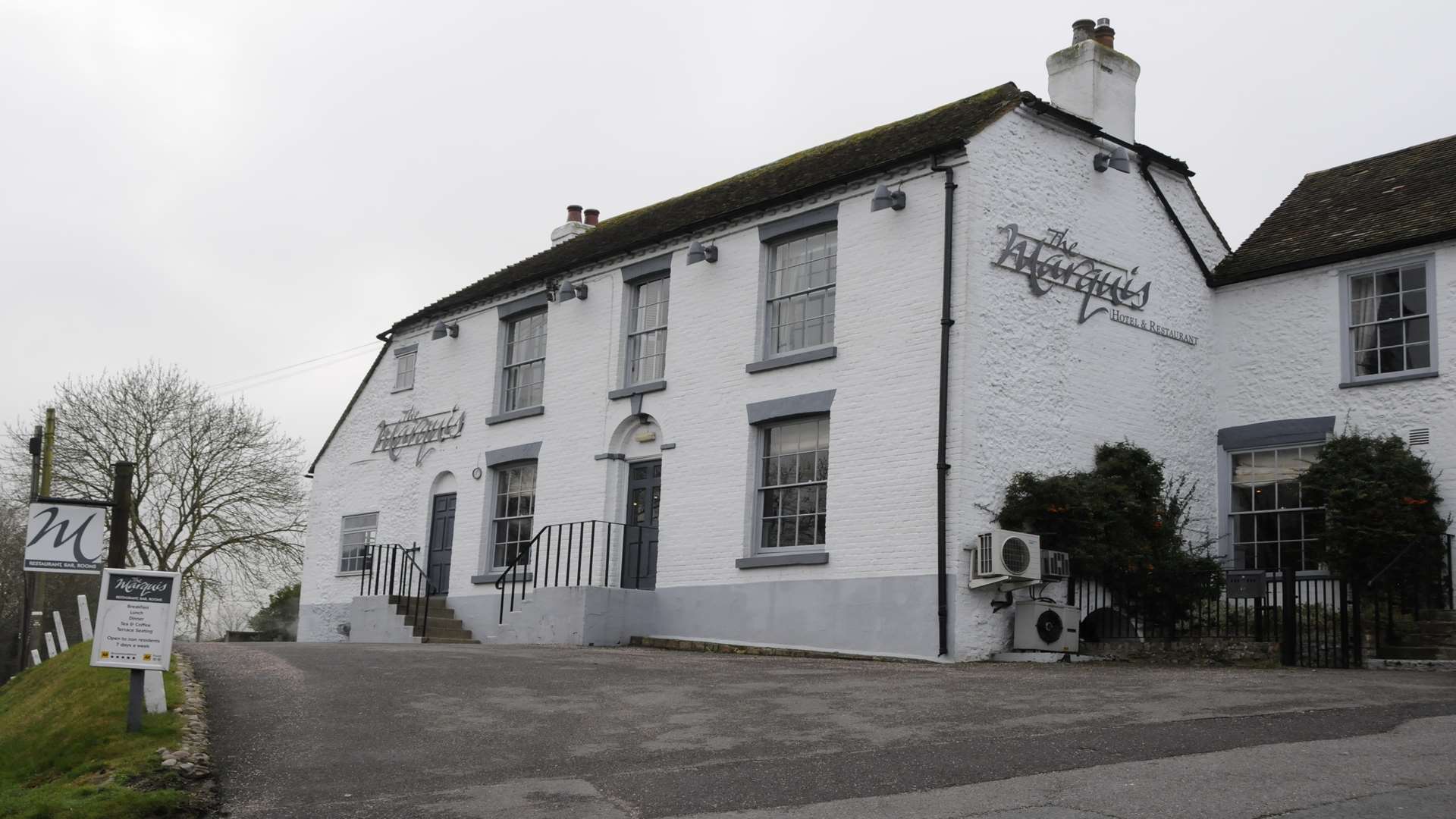 The Marquis Hotel in Alkham, near Dover
