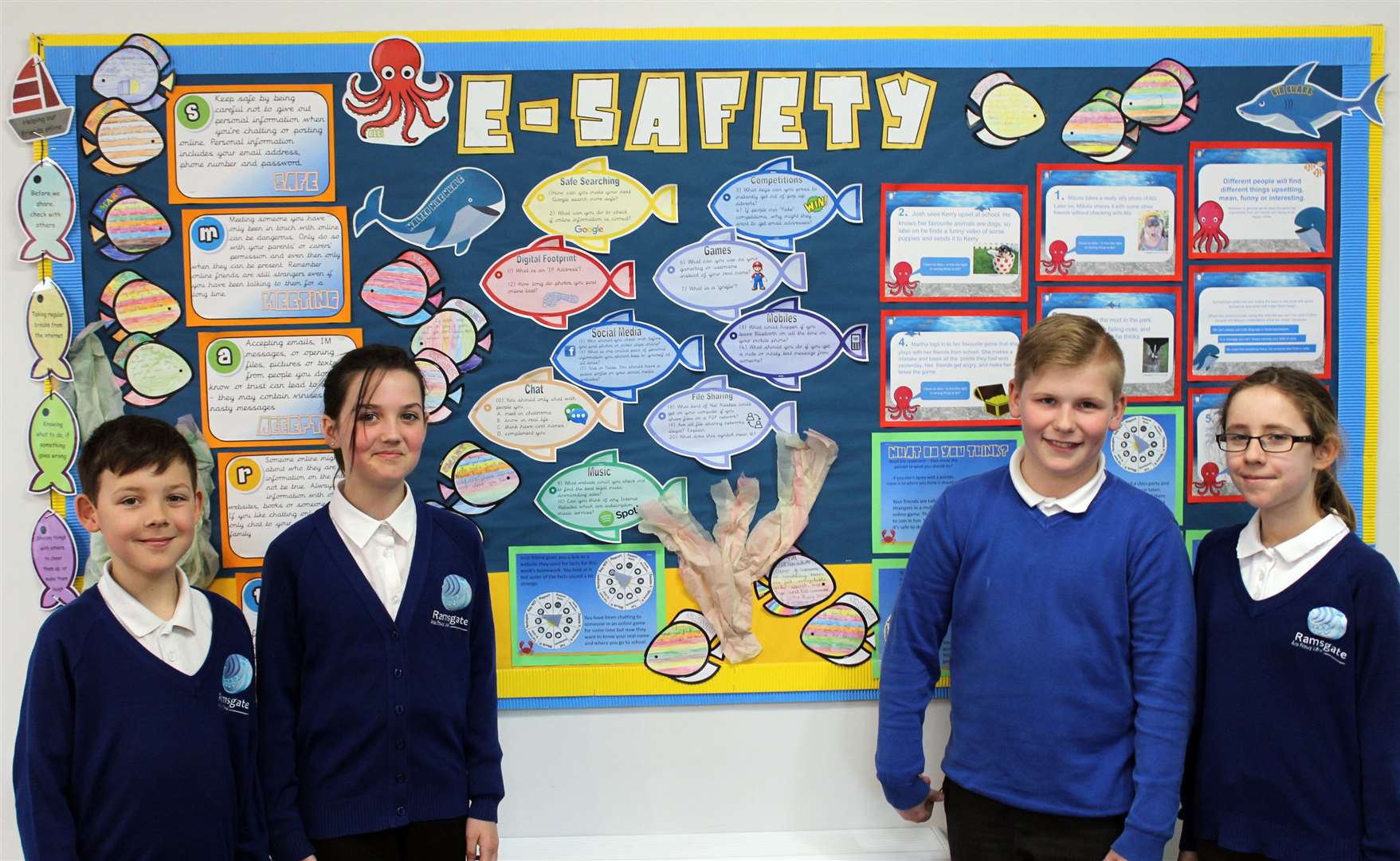 Ramsgate Arts Primary School held an online awareness day for pupils (8197517)