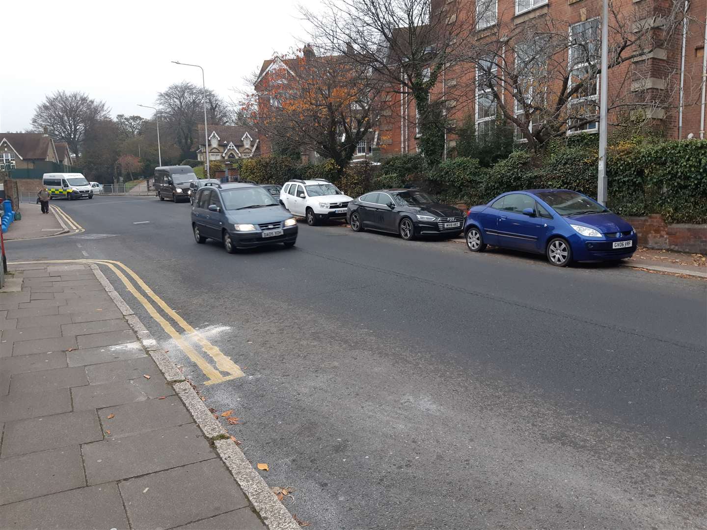 Frith Road, Dover where the hit and run happened