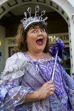 Cheryl Fergison as the Fairy Godmother at Chatham's Central Theatre
