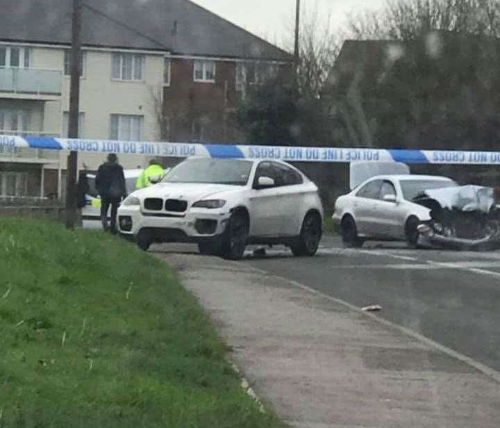 Police are appling for information after a pedestrian was struck in Cotton Lane, Dartford.