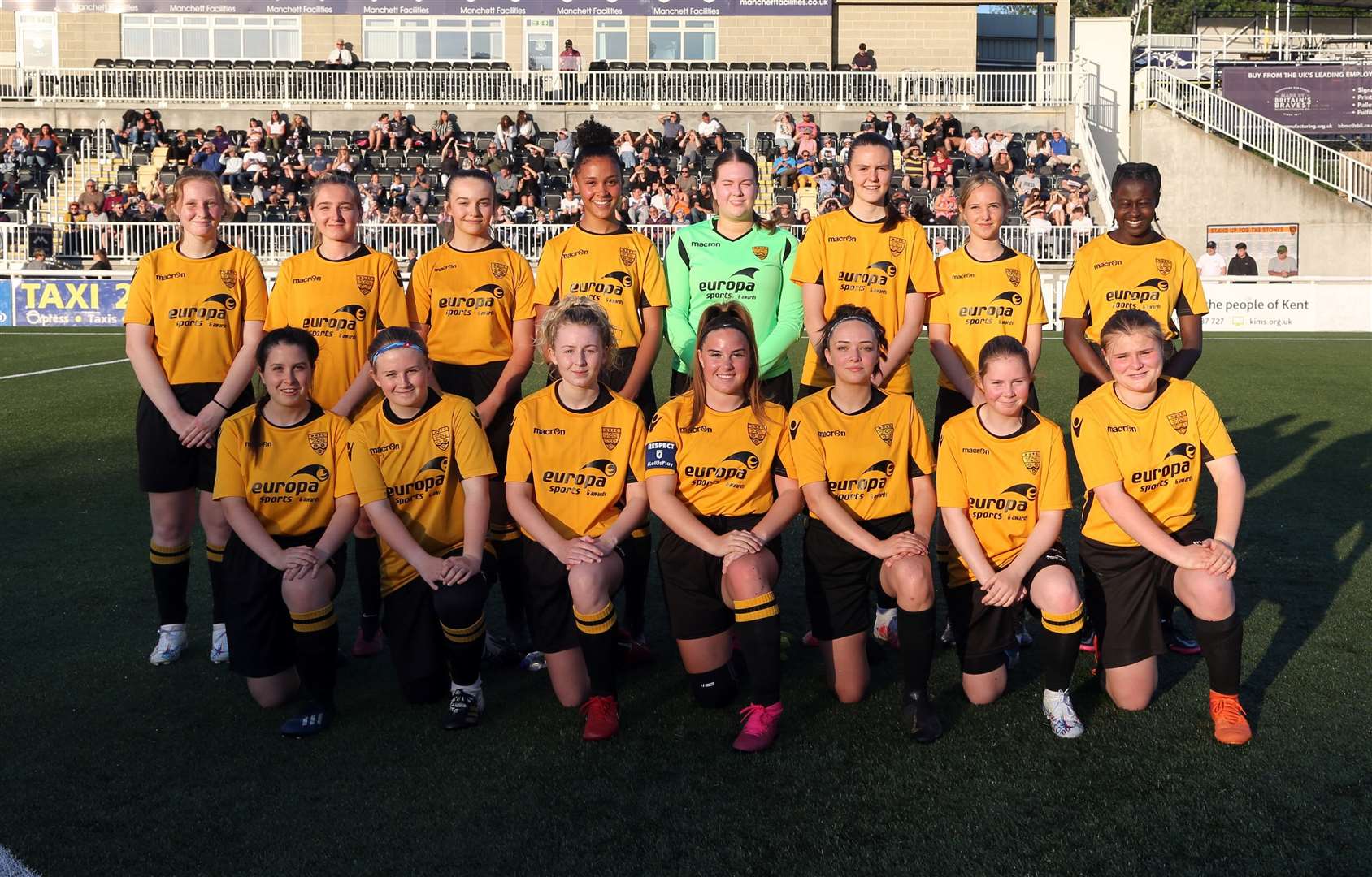 Runners-up Maidstone United Picture: PSP Images
