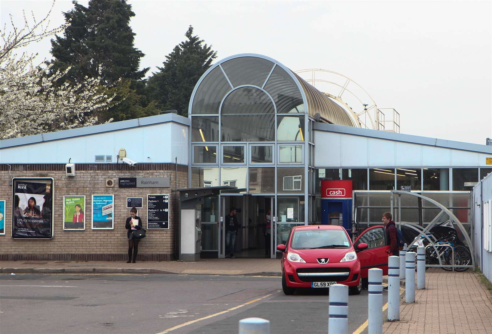Offences were reported around Rainham Railway Station. Picture: Darren Small