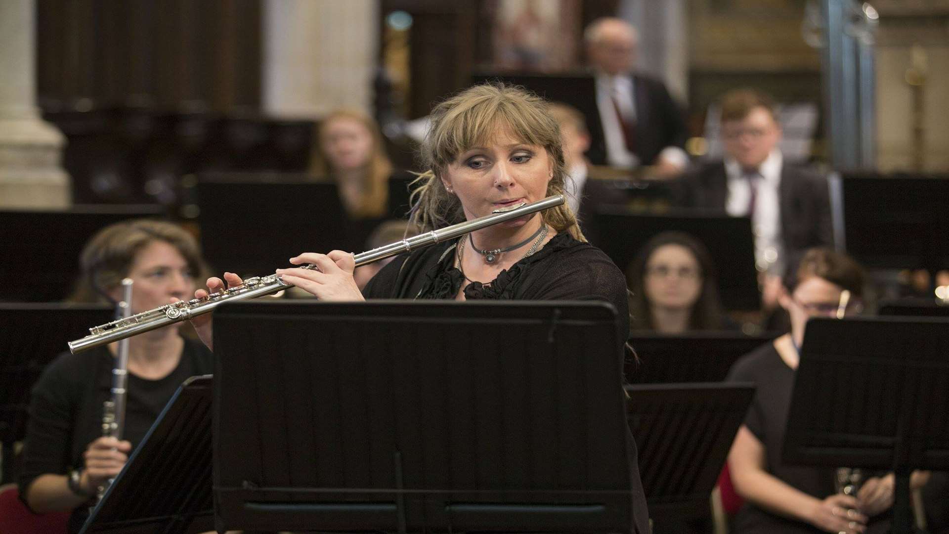 Flautist Nicky Catterwell will be playing with Maidstone Wind Symphony in Maidstone