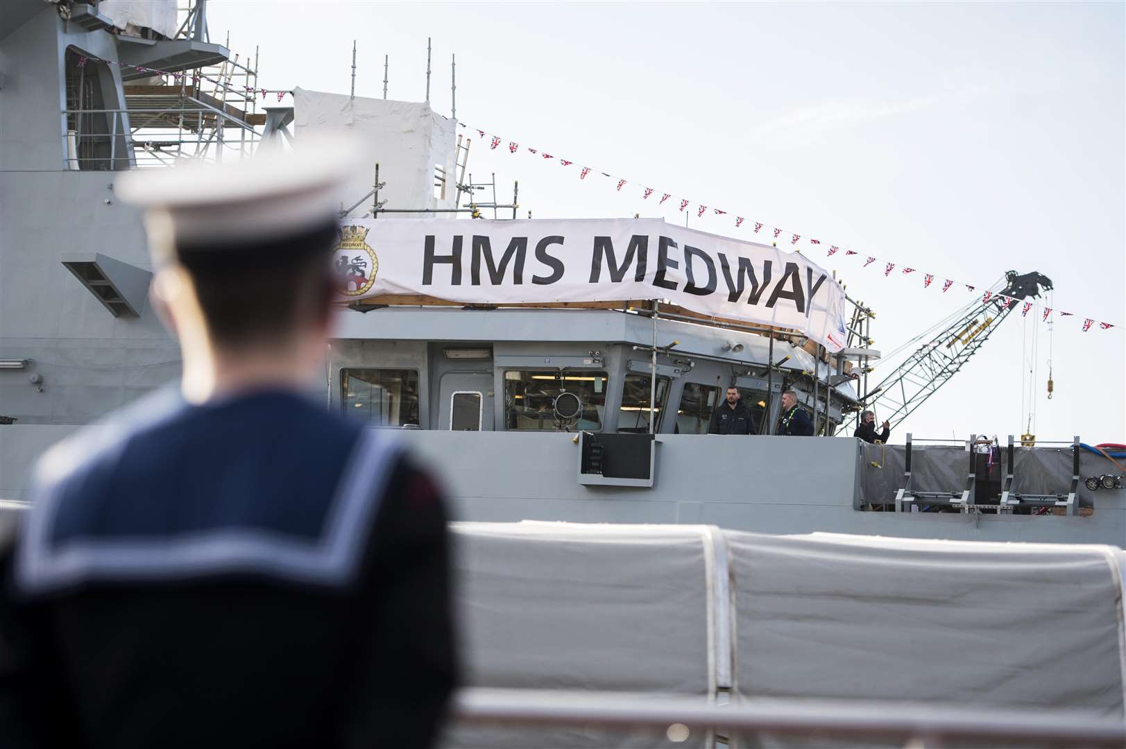 HMS Medway will visit the region from where it takes its name next year