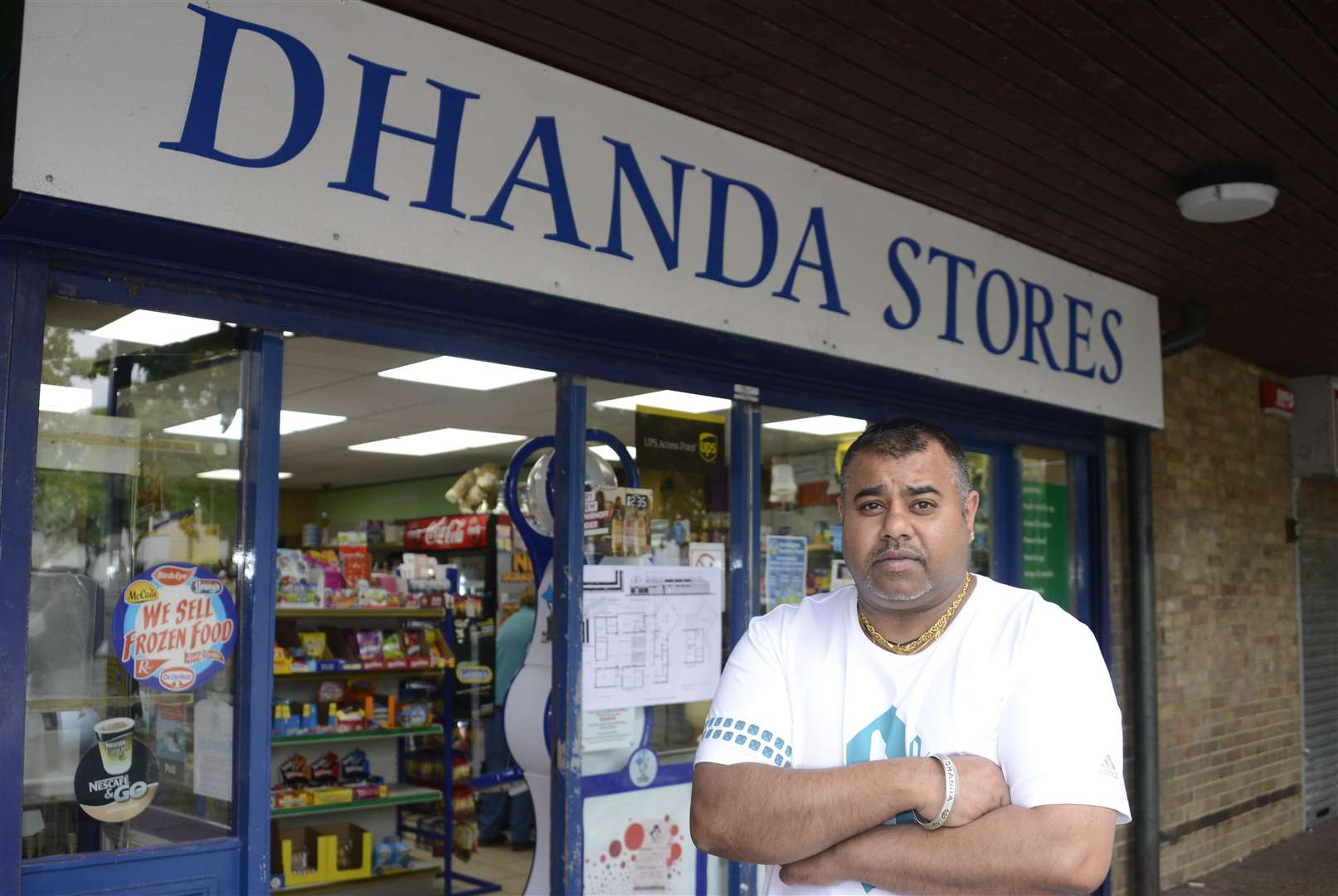 Sunny Dhanda will continue to run Dhanda Stores, but is shutting the Bockhanger Post Office