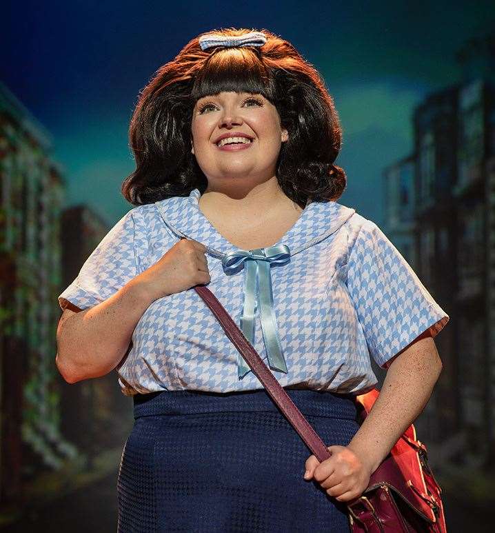 Tracey Turnblad wins the hearts of the nation after appearing on television in the show. Picture: Mark Senior