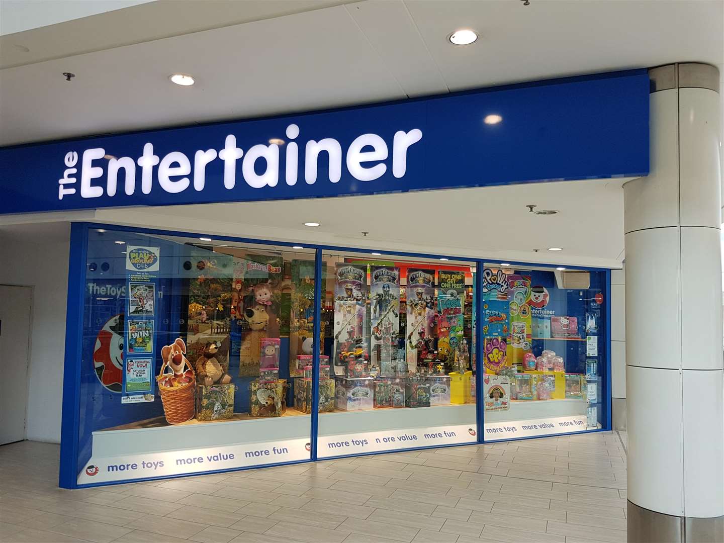 Competition from The Entertainer may have forced the shop to close