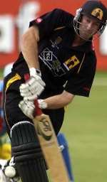 CHRIS HARRIS: His innings of 71 could not prevent Lashings first defeat of the season. Picture: GRANT FALVEY