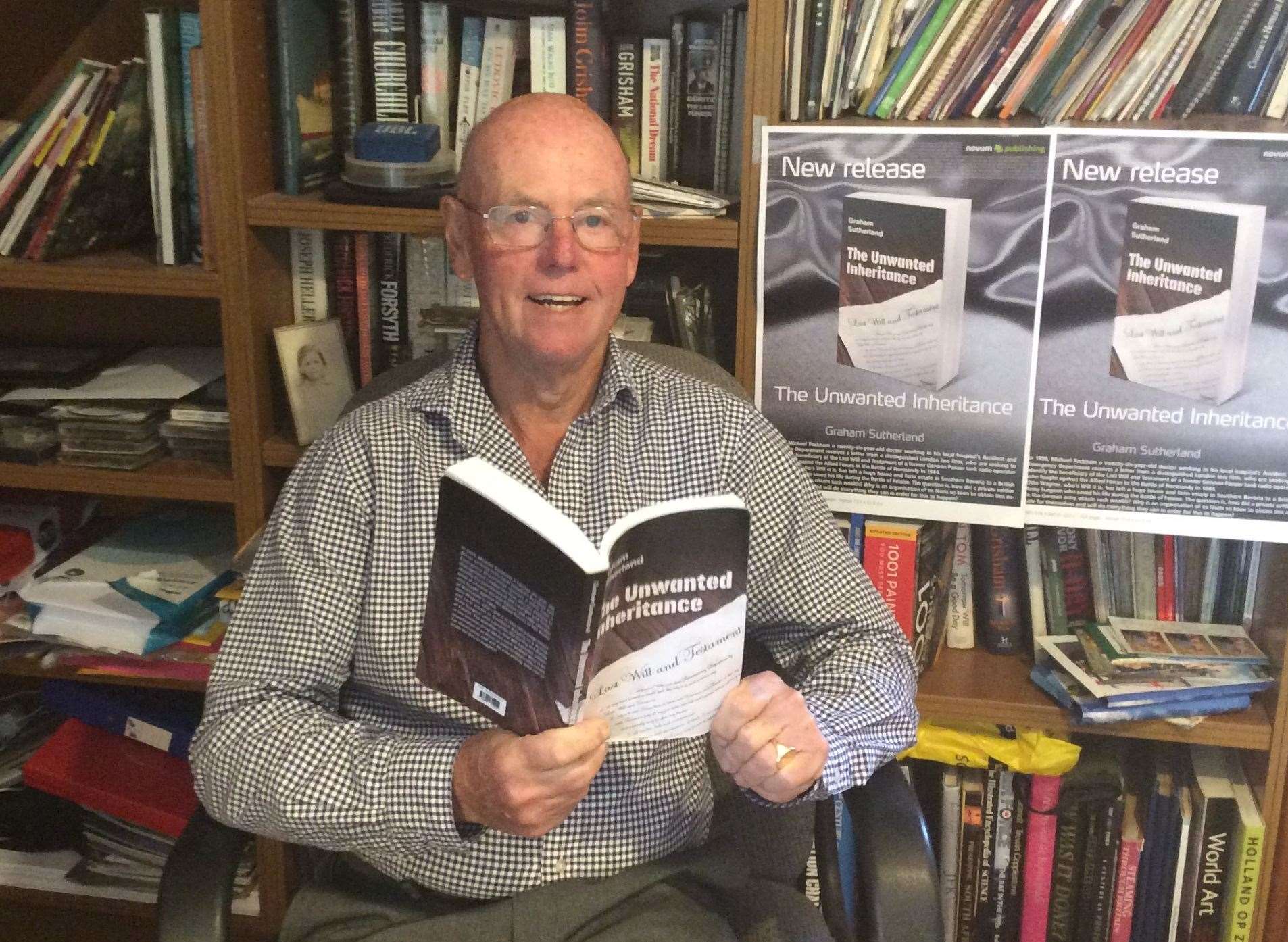 Graham Sutherland has written a book set during the Second World War