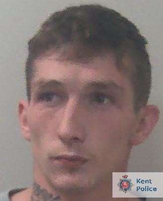Connor Money has been jailed after causing the death of his passenger Jordan Amos in a crash on the M2 near Medway services. Picture: Kent Police