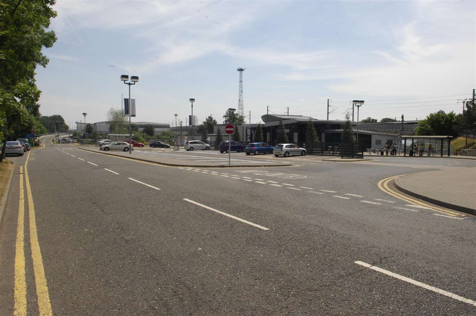 Ashford International Station, the domestic entrance. Picture: Martin Apps