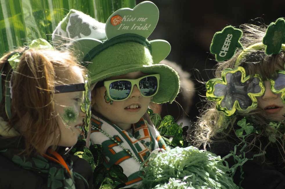 Get the kids involved in events taking place on St Patrick's Day