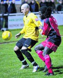 Maidstone United striker Tony Boot scored on his debut in the 1-1 draw against Tooting &amp; Mitcham