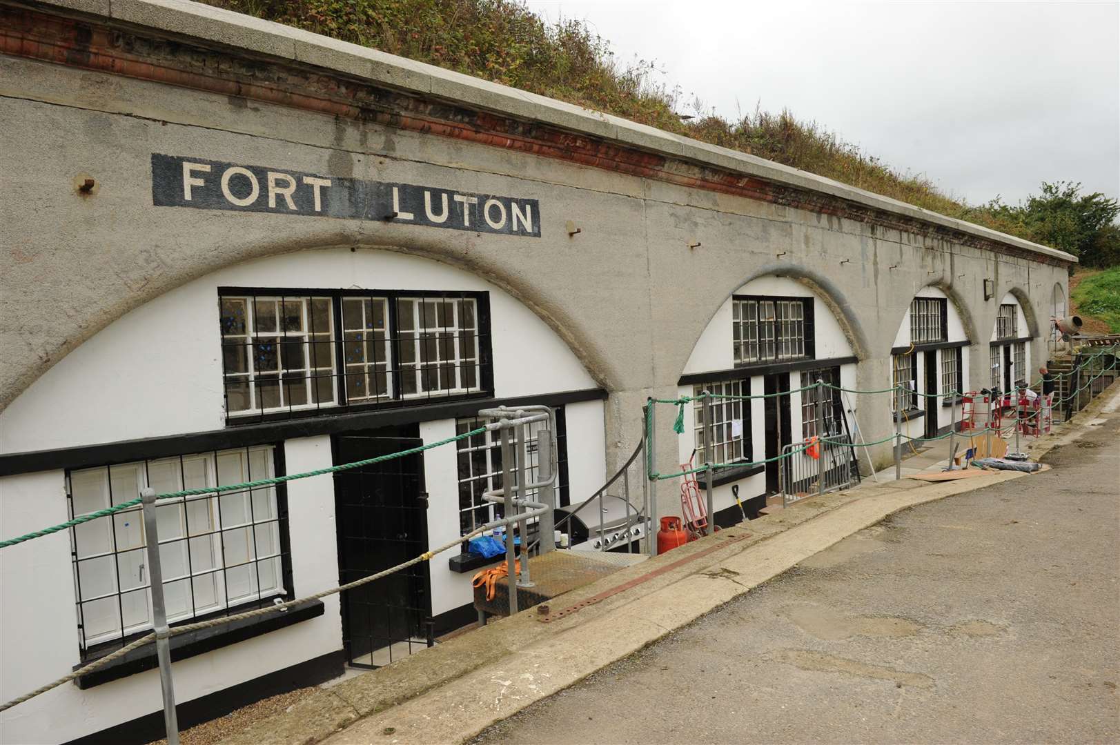 Fort Luton, Magpie Hall Road, Chatham.Picture: Steve Crispe