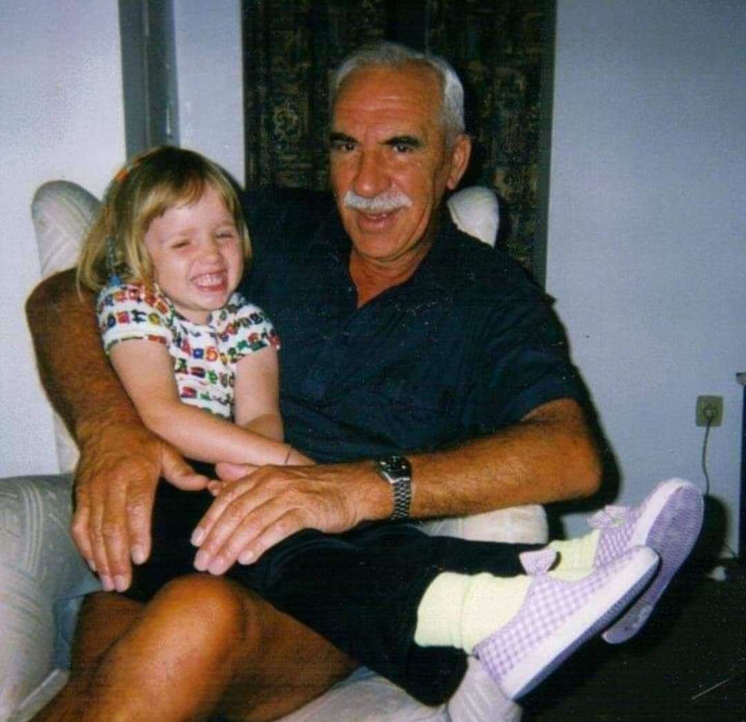 Ian Gardiner with his granddaughter Star