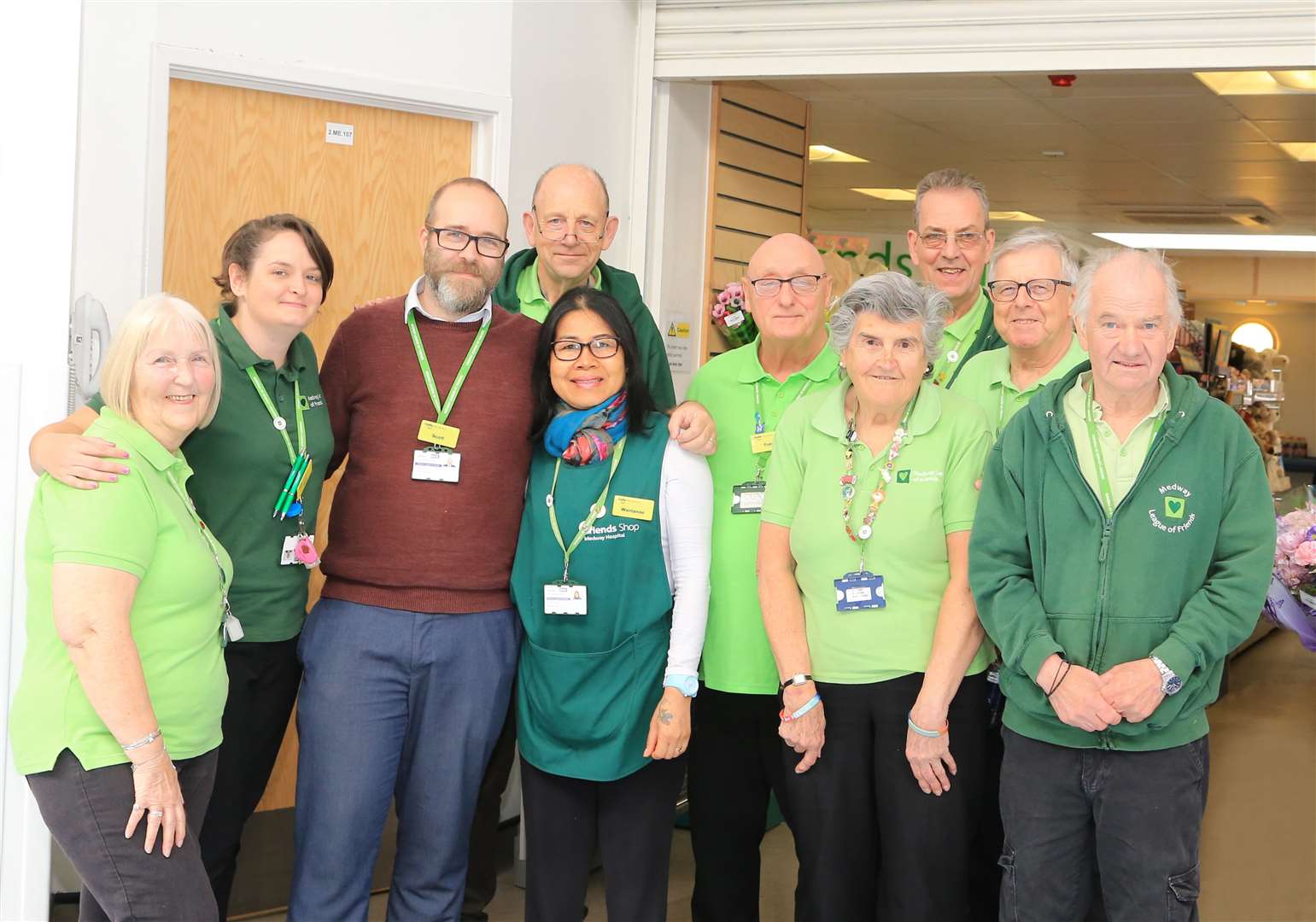 Medway Maritime Hospital's League of Friends pictured last year