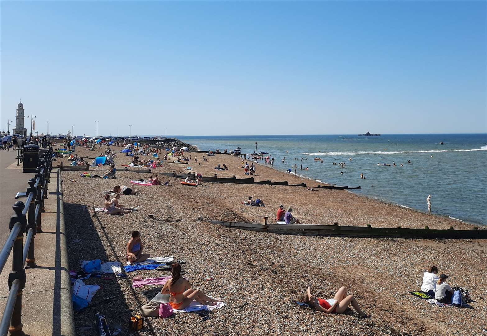 There has been a massive increase in searches for hotels in Herne Bay