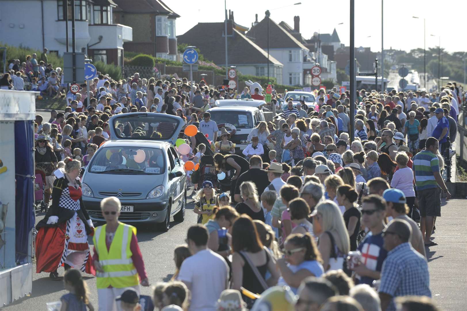 Herne Bay seafront during the Carnival in 2015