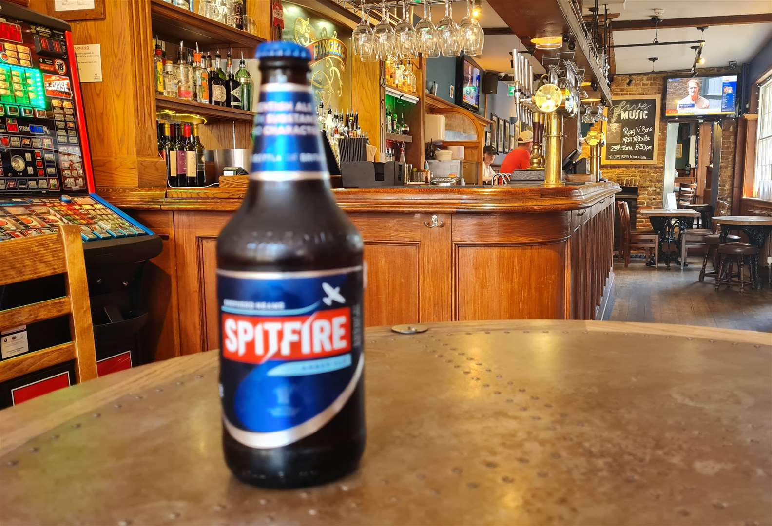 The weaker Spitfire beer