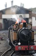Shuttles to Warren Halt will be hauled by The Bug, a steam engine built by Krauss and used in the