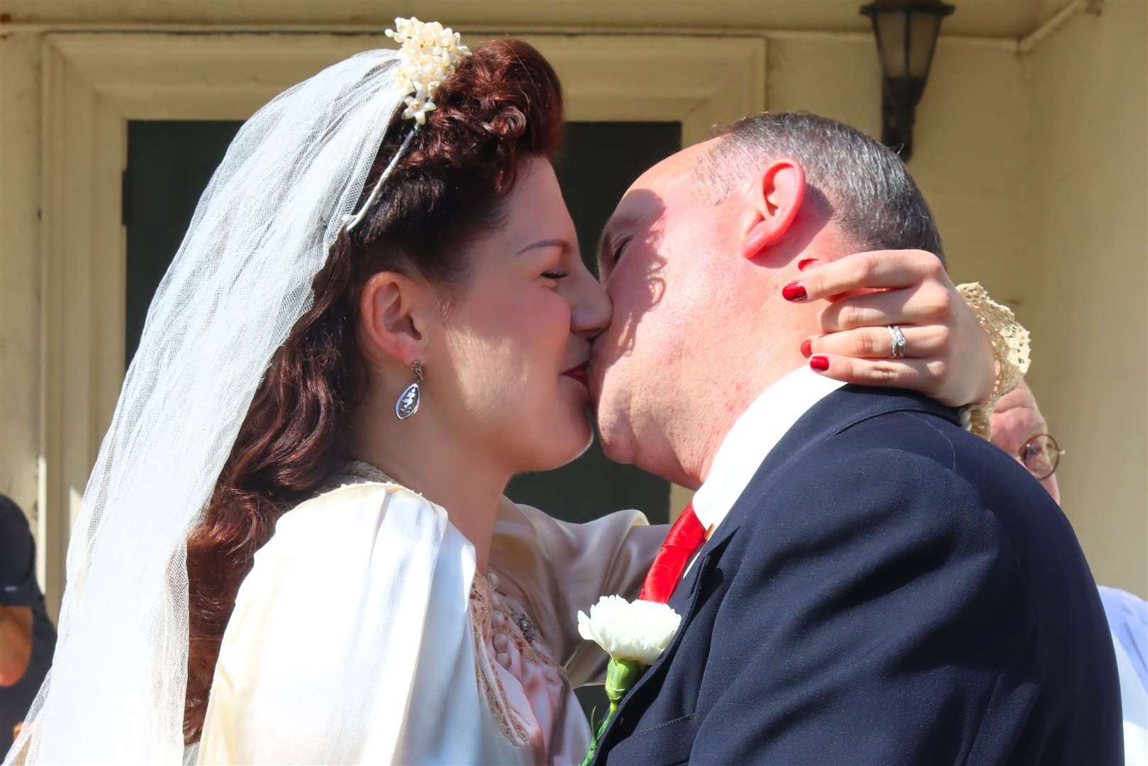 Mark and Stéphanie Cass getting married at Chatham Dockyard. Picture: Rachel Evans