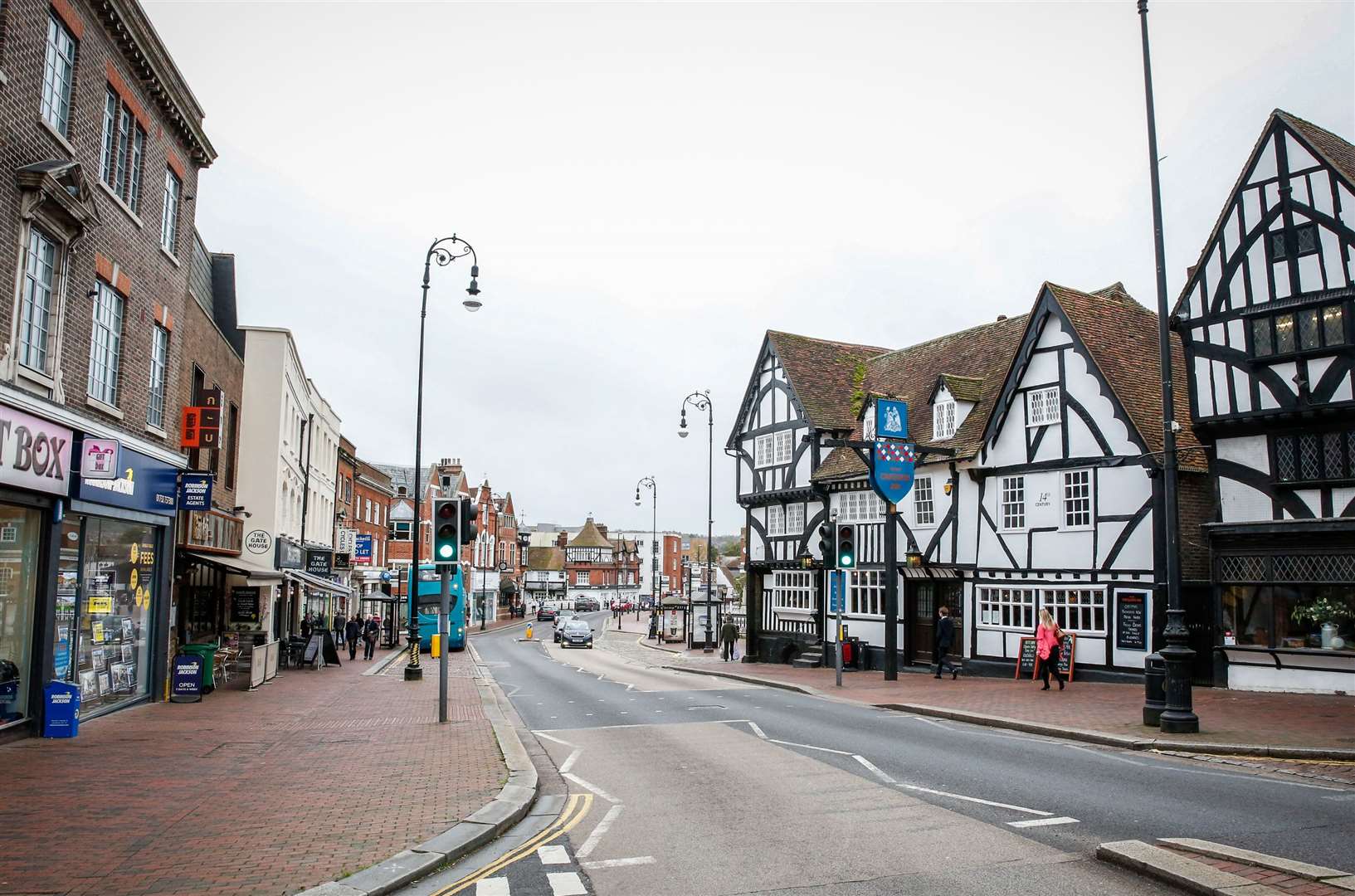 Many independent Tonbridge retailers are fearful of their future Picture: Matthew Walker