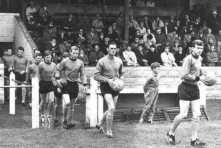 Another final from 1966 - the Maidstone United side about to take part in the Kent Senior Cup Final. Picture Bob Jeffery