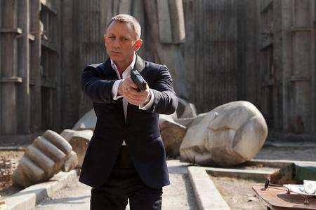 Daniel Craig as James Bond in Skyfall. Picture: PA Photo/Sony UK