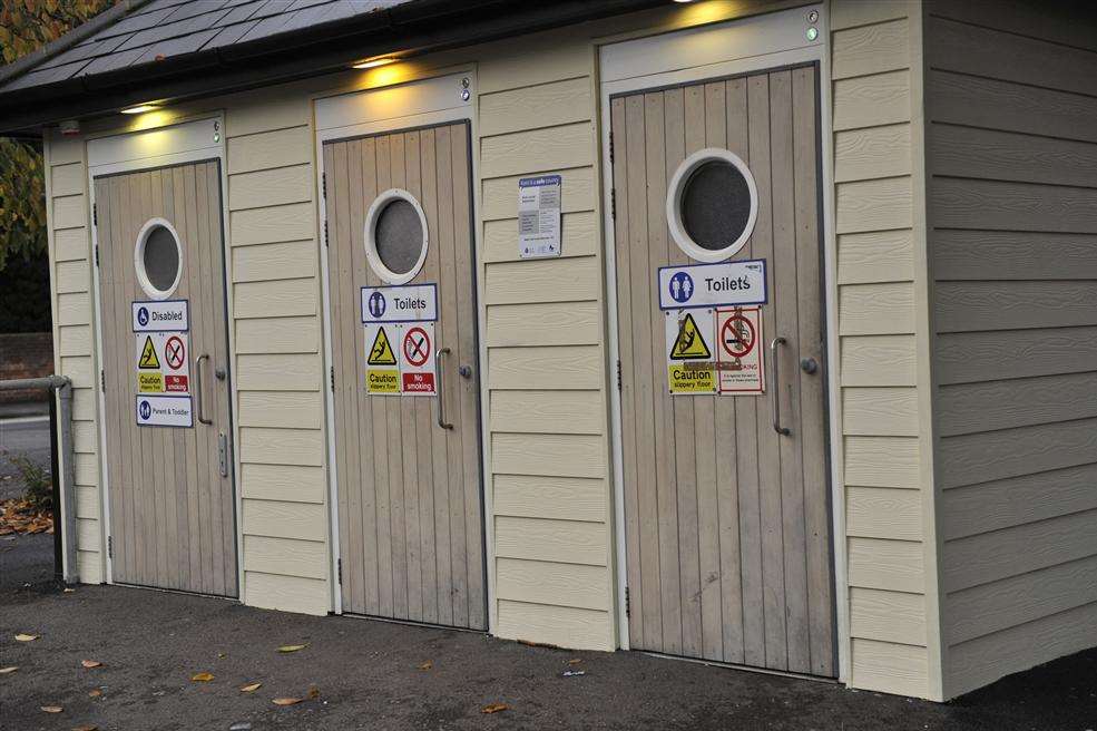 Toilets in Tower Way where the body was found