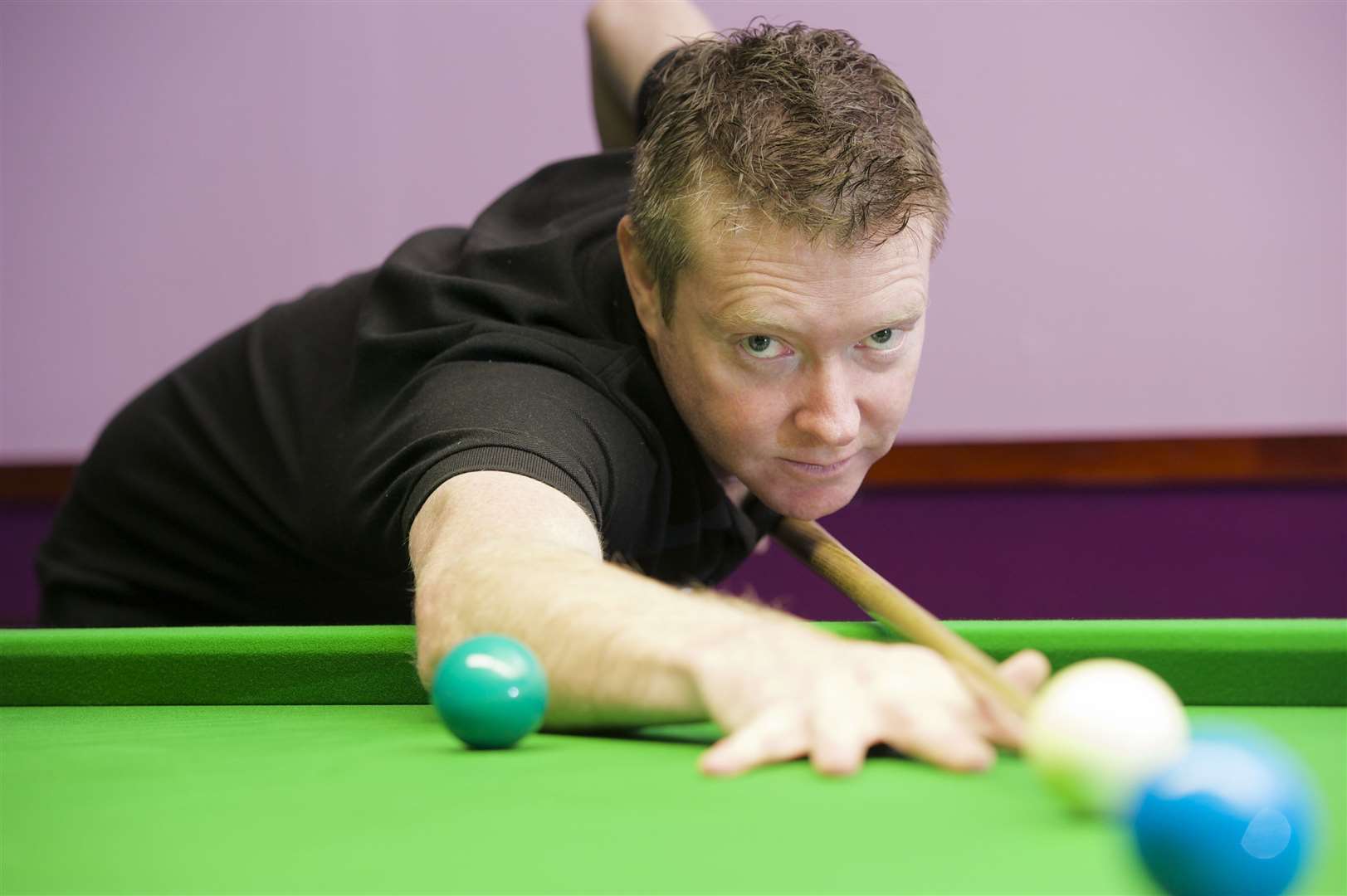 Gerard Greene loses out in the first round of the English Open Picture: Andy Payton