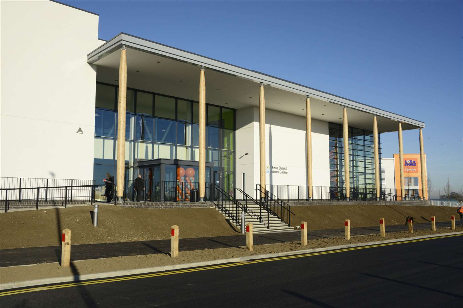 The new Dover Leisure Centre opened in Whitfield in February Picture: Paul Amos