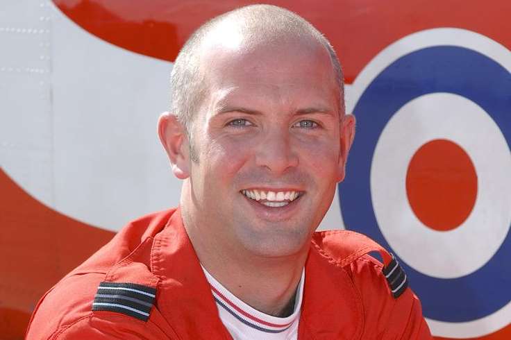 Red Arrows pilot Mike Ling from Orpington. Picture: SAC Ben Stevenson/MOD