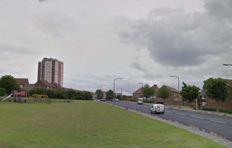 Millmead Road in Margate, where police say an attempted robbery took place. Picture: Google (7631979)