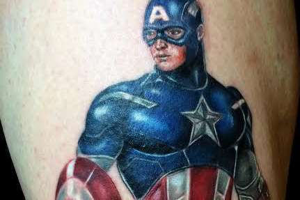 Captain America is one of his designs