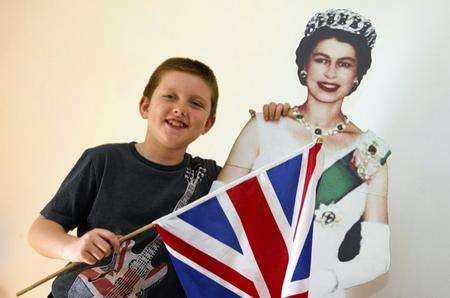 Reuben Fielding, aged 10, had a letter from Buckingham Palace after he wrote to invite the Queen to the street party for the jubilee