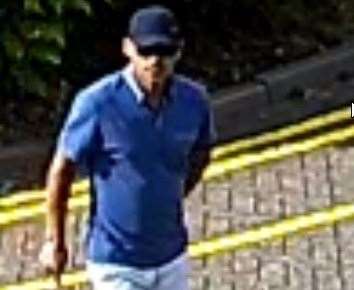 Police have released this CCTV image after a bike was stolen outside the Littlebrook Hospital. Picture: Kent Police