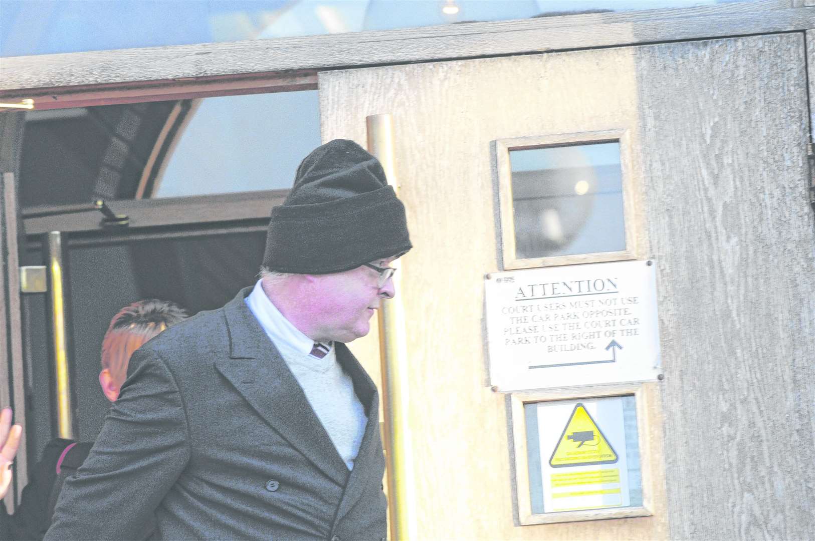 Dale Bolinger photographed outside Canterbury Crown Court in 2013