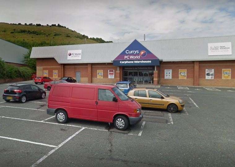 The Currys store in Folkestone. Picture: Google