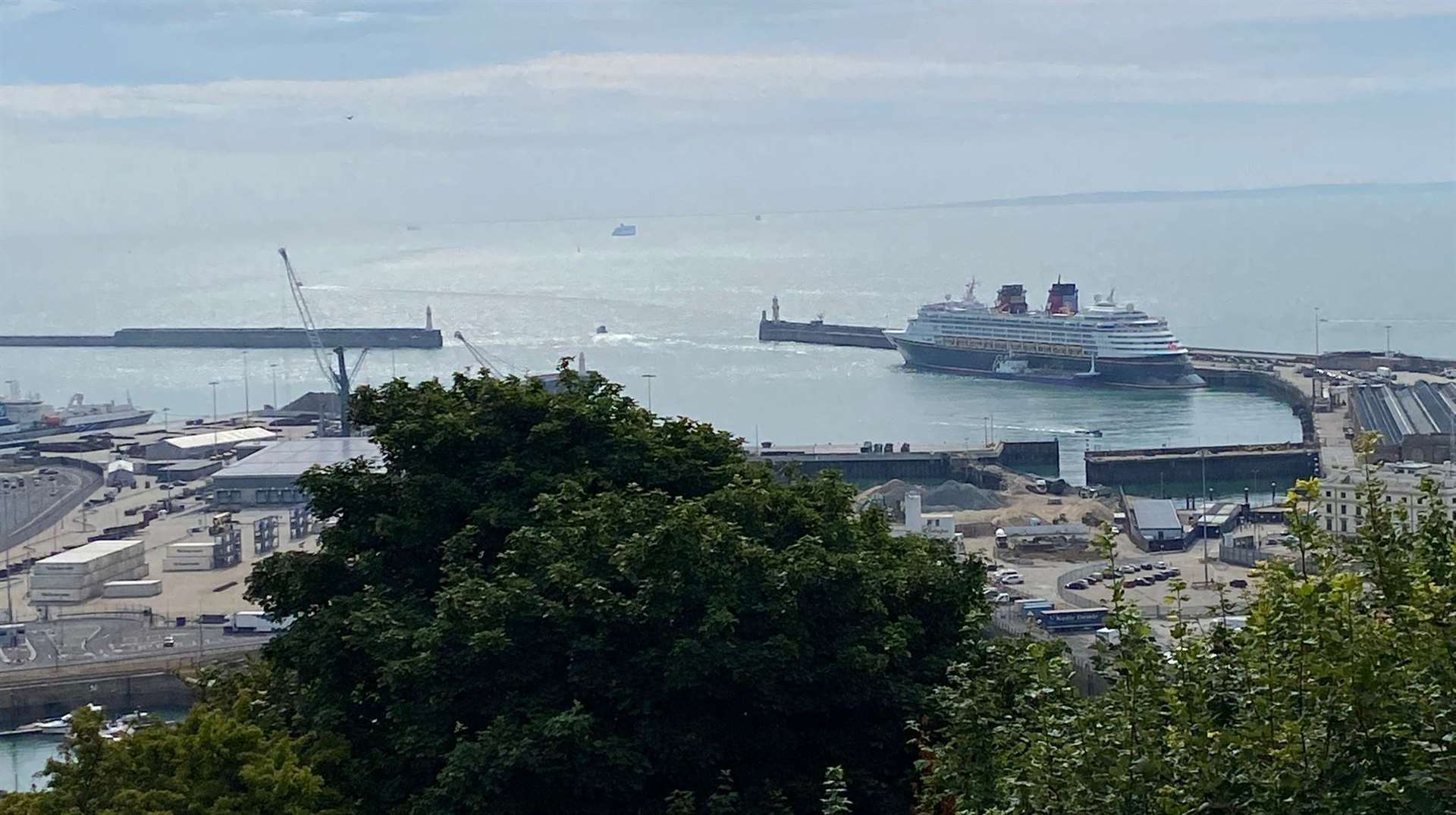 The Port Of Dover is experiencing delays