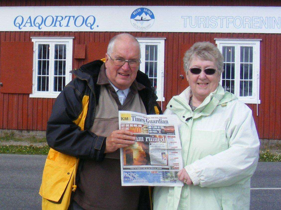 Andrew Parr and his wife Alison (7558483)