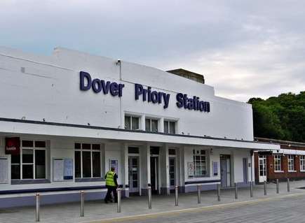 Four boys were arrested at Dover Priory on Wednesday