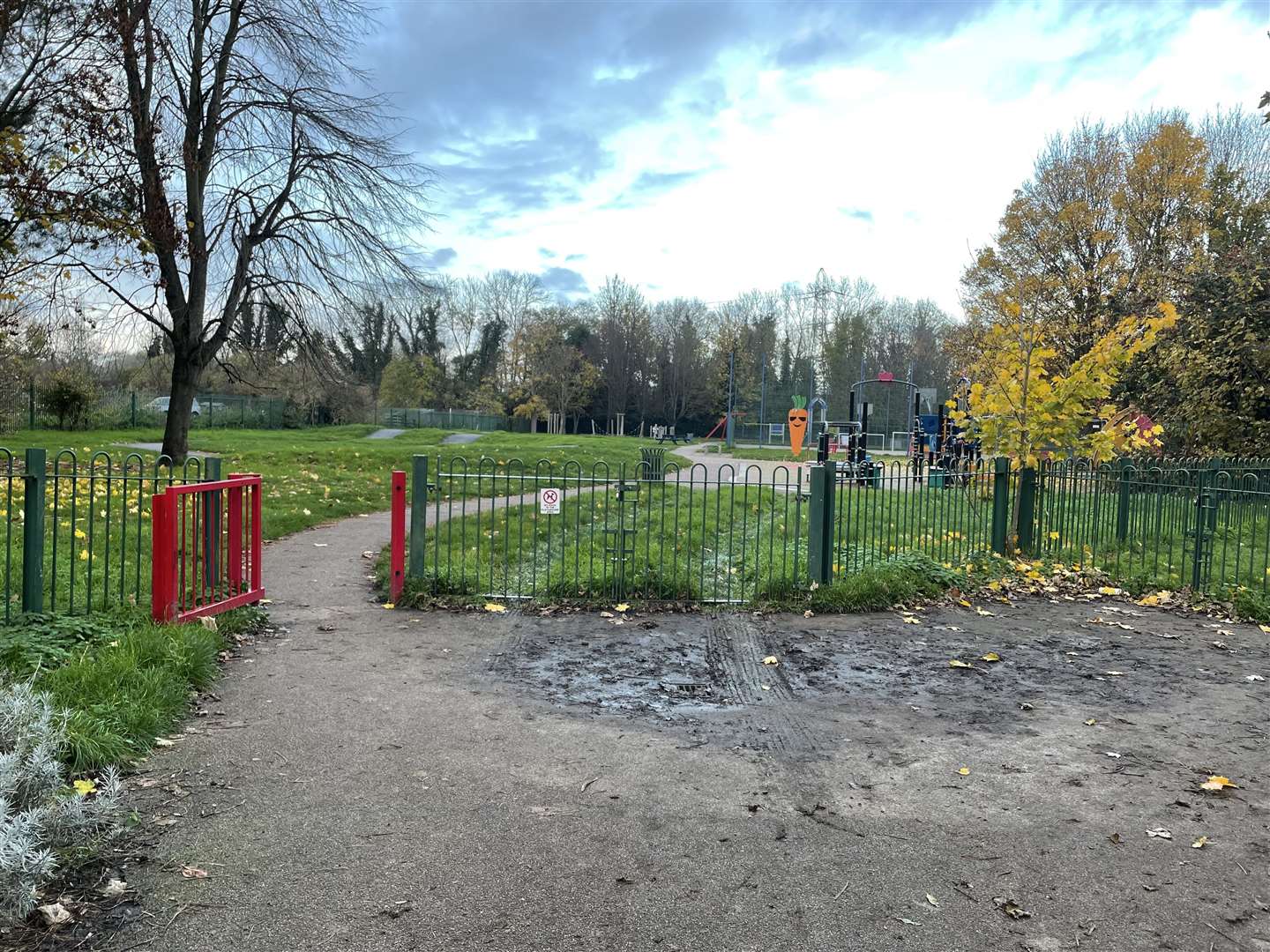 Wilmot Park has become a hotspot for antisocial behaviour
