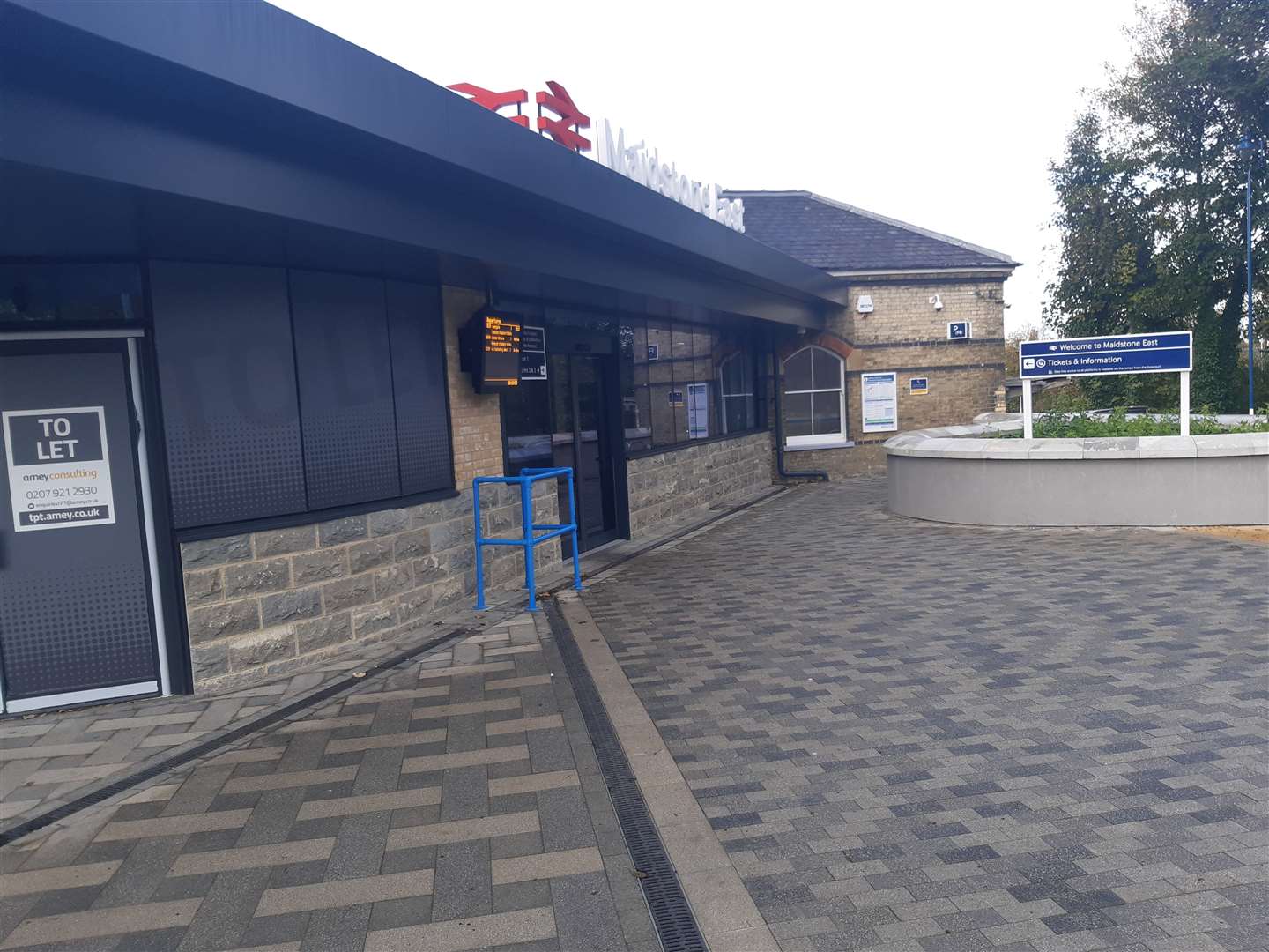 The refurbished Maidstone East Station